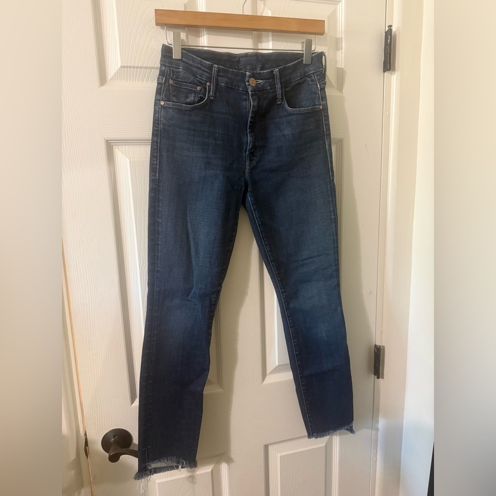 MOTHER the looker ankle step fray - Bombay lost and found - size 26